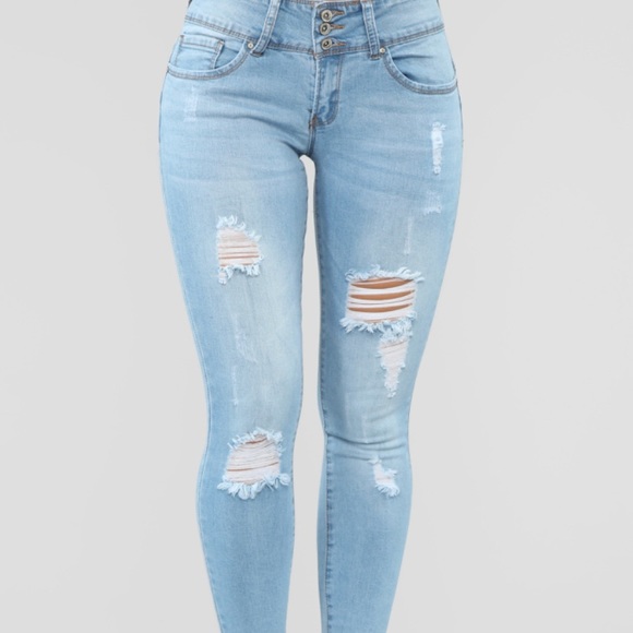 Fashion Nova Denim - Low Rise Skinny Jeans